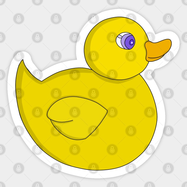 Rubber Duck Sticker by DiegoCarvalho